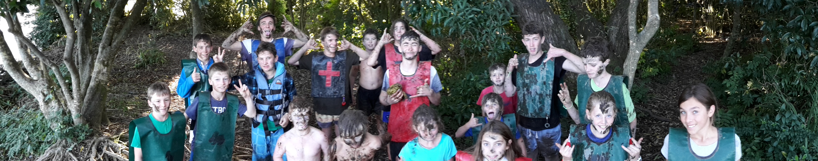 Paddleboarding at Finlay Park Adventure Camp