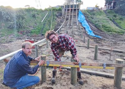 Black Slide Construction